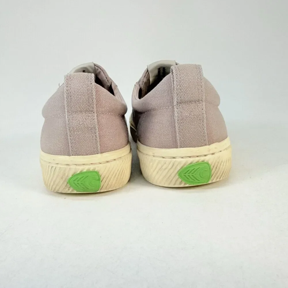 Cariuma Rio Brasil Low Canvas Grey Sneakers Shoes Womens Size 8 Men 6.5